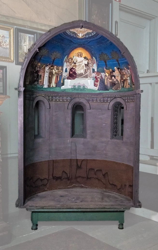 Progetto di Julius Kronberg per l'abside della cattedrale di Lund 1